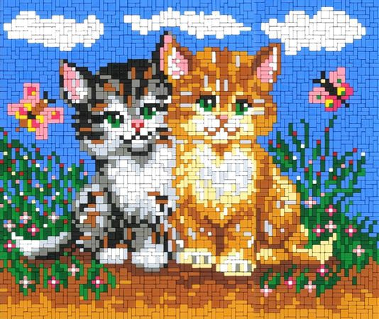 Stickit-Pixel 2 Süße Kätzchen