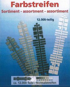 Sortiment Farbstreifen gross Portrait Studio