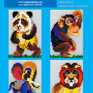 Stecksystem Dschungel 4 in 1