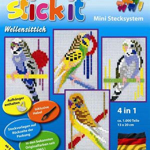 Stecksystem Wellensittich 4 in 1