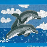 Stecksystem Delfine springend