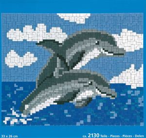 Stecksystem Delfine springend