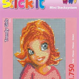 Stecksystem Trendy Girls Emily mit XXL-Steckvorlage