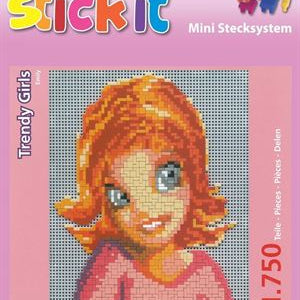 Stecksystem Trendy Girls Emily mit XXL-Steckvorlage