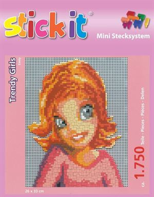 Stecksystem Trendy Girls Emily mit XXL-Steckvorlage