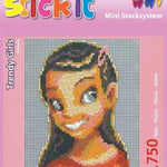 Stecksystem Trendy Girls Kimberly mit XXL-Steckvorlage