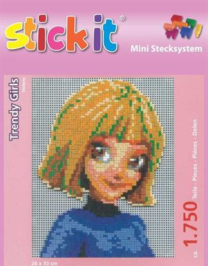 Stecksystem Trendy Girls Victoria mit XXL-Steckvorlage