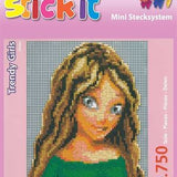 Stecksystem Trendy Girls Vivien mit XXL-Steckvorlage