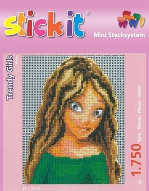 Stecksystem Trendy Girls Vivien mit XXL-Steckvorlage