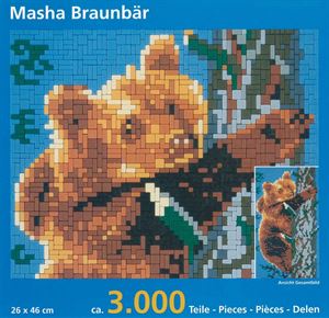 Stecksystem Braunbär Masha