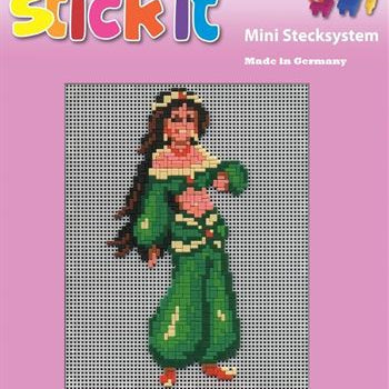Stecksystem Prinzessin Orient Motiv 3 mit XXL-Steckvorlage