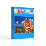 Stickit-Pixel "Fuchs Lucky"