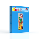 Stecksystem Clown mit Gitarre mit XXL-Steckvorlage