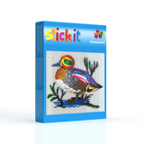 Stecksystem Ente mit XXL-Steckvorlage