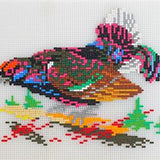 Stecksystem Rebhuhn mit XXL-Steckvorlage