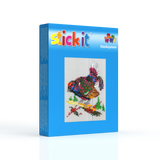 Stecksystem Rebhuhn mit XXL-Steckvorlage