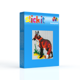 Stecksystem Fuchs mit XXL-Steckvorlage