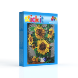 Stecksystem Sonnenblumen mit XXL-Steckvorlage