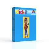 Stecksystem Junge mit Gitarre mit XXL-Steckvorlage