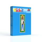 Stecksystem Mädchen mit Volleyball mit XXL-Steckvorlage