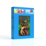 Stecksystem Schäferhund mit XXL-Steckvorlage