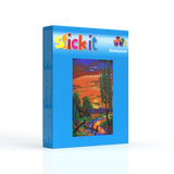 Stecksystem Sonnenuntergang mit XXL-Steckvorlage