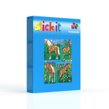 Stecksystem Pferd auf der Weide 4 in 1