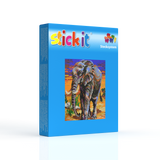 Stecksystem Elefant mit XXL-Steckvorlage