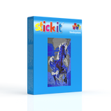 Stecksystem Einhorn mit XXL-Steckvorlage