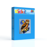 Stecksystem Eule mit XXL-Steckvorlage