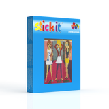 Stecksystem Auf dem Catwalk mit XXL-Steckvorlage