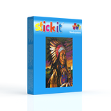 Stecksystem Indianer mit XXL-Steckvorlage