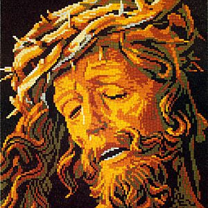 Stecksystem Jesus mit XXL-Steckvorlage