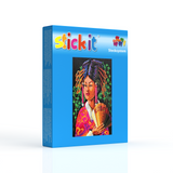 Stecksystem Chinesin mit Fächer mit XXL-Steckvorlage