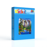 Stecksystem Bergsee mit XXL-Steckvorlage