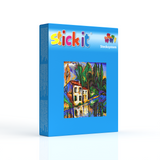 Stecksystem Haus am Fluß mit XXL-Steckvorlage