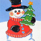 Stickit Mini Stecksystem Schneemann mit XXL-Steckvorlage