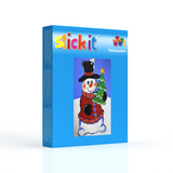 Stickit Mini Stecksystem Schneemann mit XXL-Steckvorlage