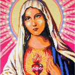 Stecksystem Madonna mit XXL-Steckvorlage