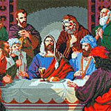 Stecksystem Das letzte Abendmahl XXL Motiv mit XXL-Steckvorlage