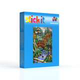 Stecksystem Japanischer Garten mit XXL-Steckvorlage