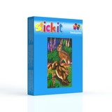 Stecksystem Feldhasen mit XXL-Steckvorlage