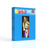 Stecksystem Clown XXL Motiv (voll ausgesteckt) mit XXL-Steckvorlage