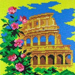 Stecksystem Colosseum Rom mit XXL-Steckvorlage