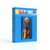 Stecksystem Rauhaardackel mit XXL-Steckvorlage