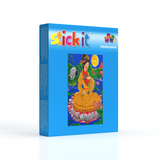 Stecksystem Lotosprinzessin XXL Motiv mit XXL-Steckvorlage