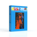 Stecksystem Roter Mustang mit XXL-Steckvorlage