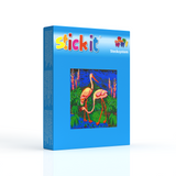 Stecksystem Flamingo und Storch mit XXL-Steckvorlage