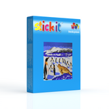 Stecksystem Antarktis Tiere mit XXL-Steckvorlage