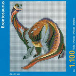 Stecksystem Saurier "Brontosaurus"